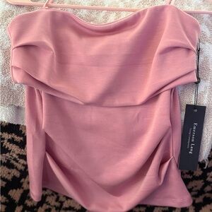 Pink Women's Dressy Tube Top